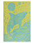 Sand Cloud Tiger Shark Beach Towel Discovery Shark Week AQUA - LG