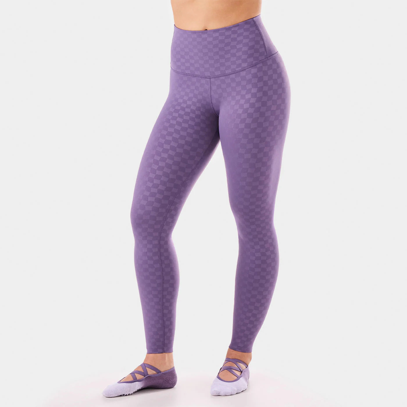 Tavi W High Waisted Tight GRAPE ABSTRACT