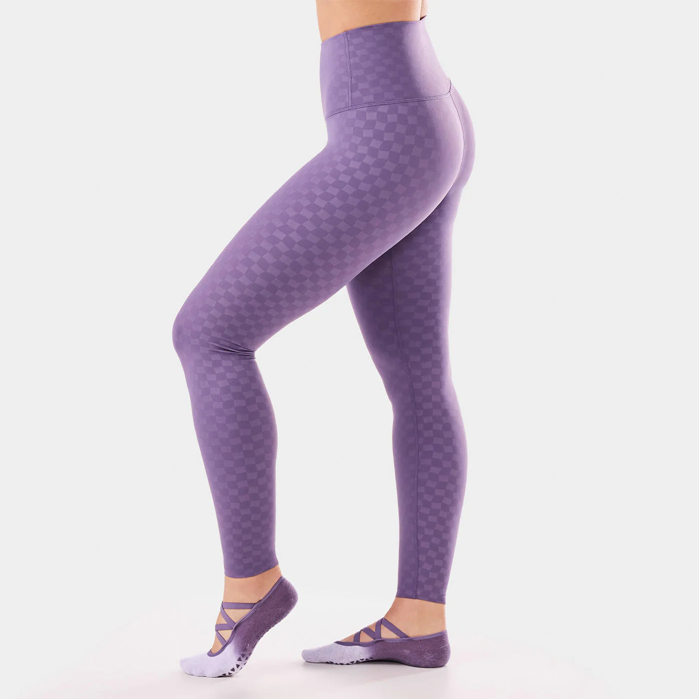 Tavi W High Waisted Tight GRAPE ABSTRACT