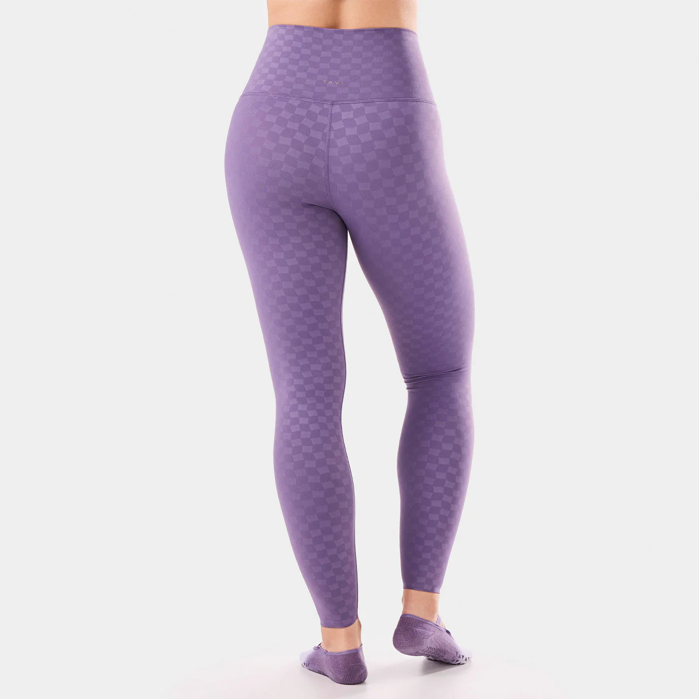 Tavi W High Waisted Tight GRAPE ABSTRACT
