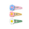 Lilies & Roses Daisies Snap Clips WHITE/BLUE/PINK