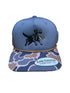Riverbed Threads Black Lab Duck Trucker SLATE/CAMO