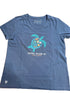 Life is Good W SS Crusher Topsail Island Turtle Sealife ND DARKEST BLUE