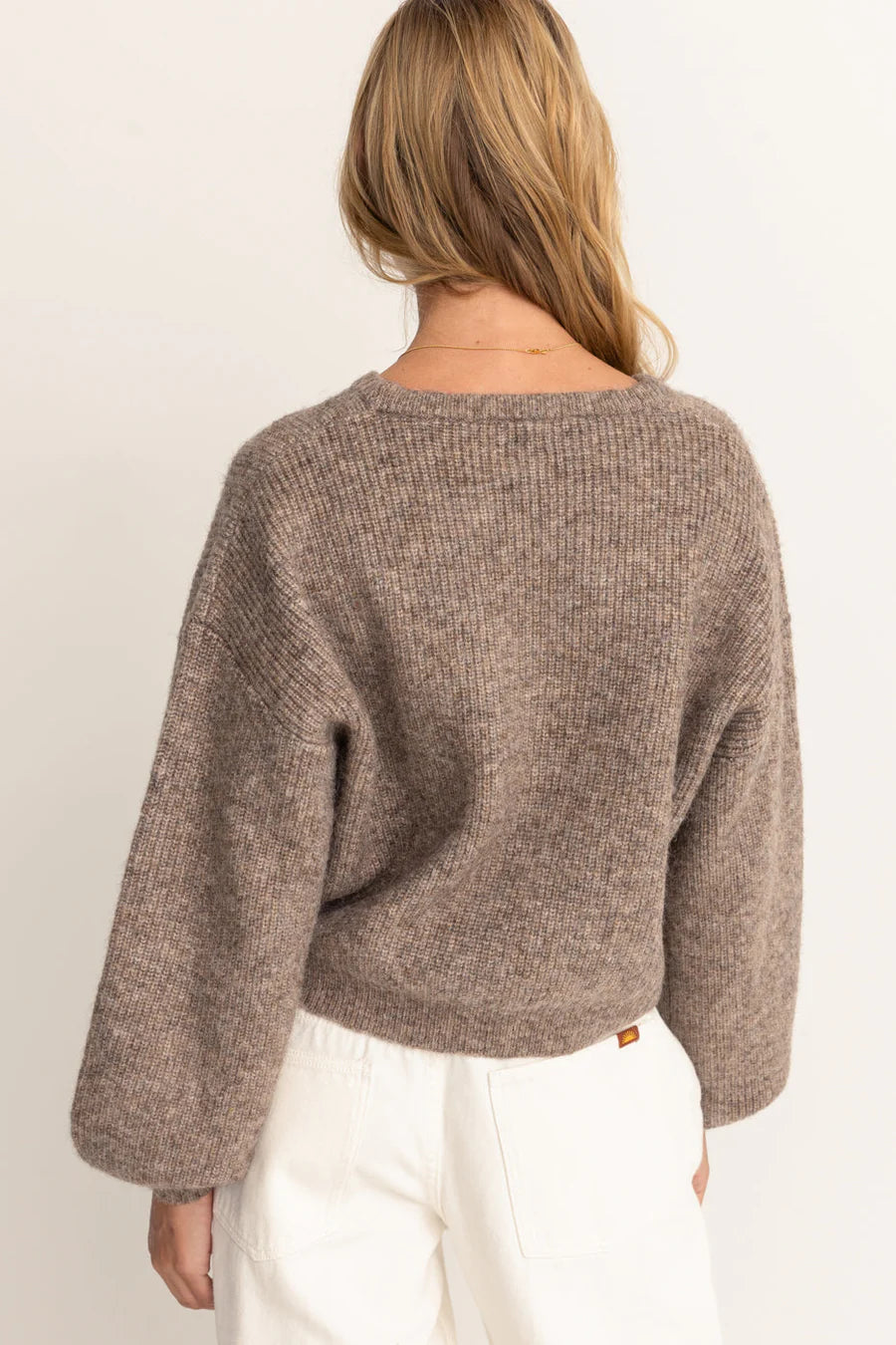 Rhythm W Quinn Knit Jumper OATMEAL