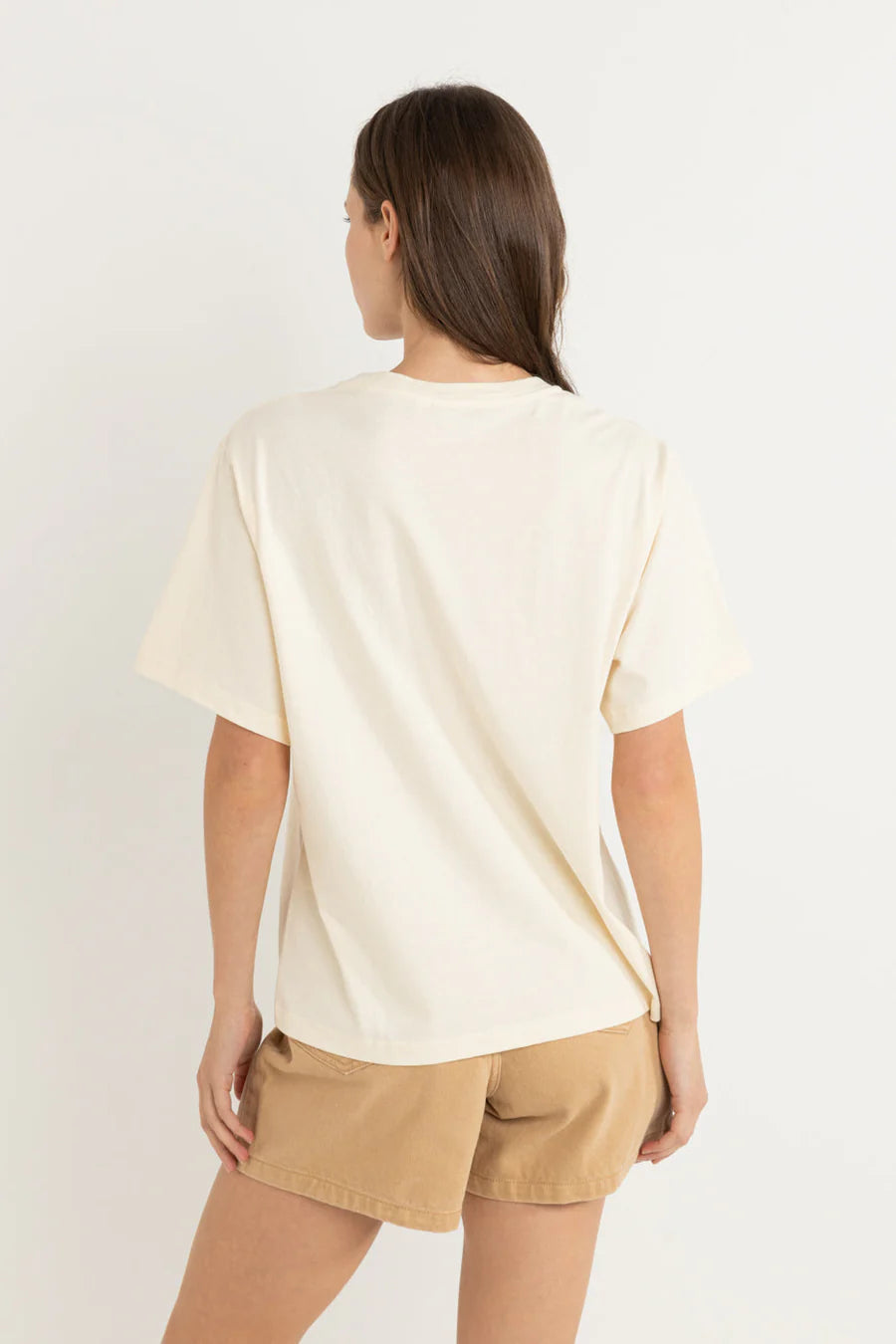 Rhythm W SS Sundance Oversize Tee CREAM