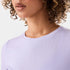 Tavi W Ribbed Tee LAVENDER