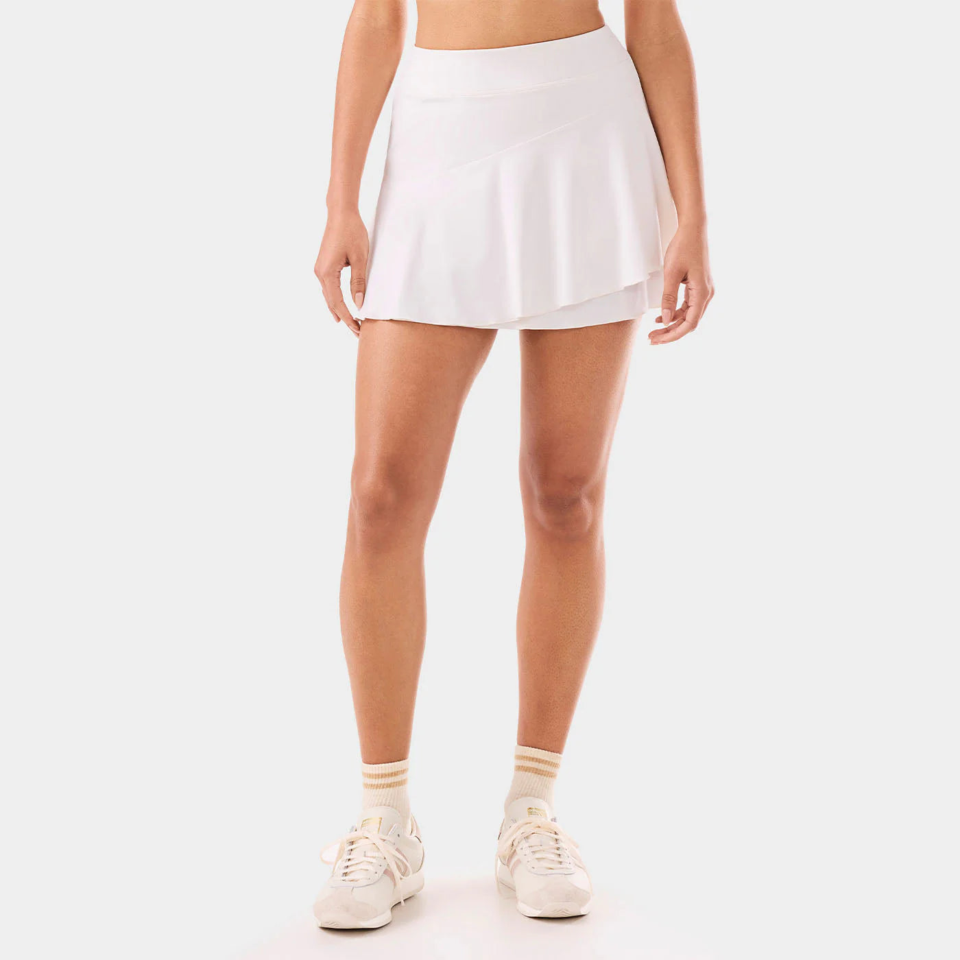 Tavi W Flounce Tennis Skort COCONUT