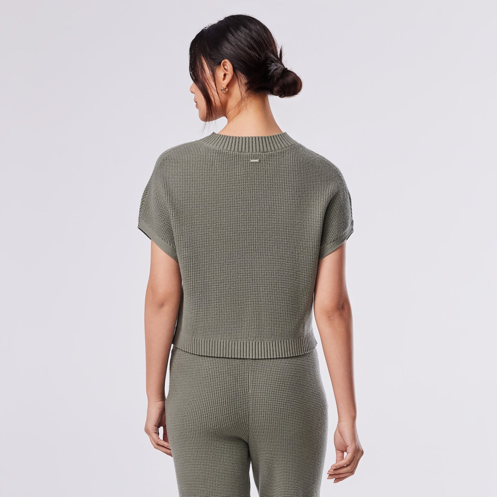 Tavi W Alpine Knit Dolman Tee LEAF