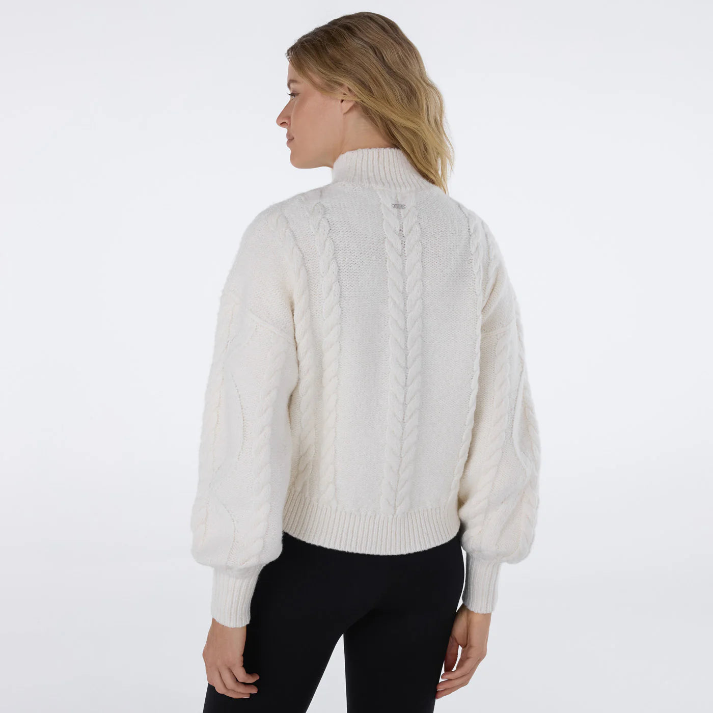 Tavi W Hi Lo Cable Sweater COCONUT