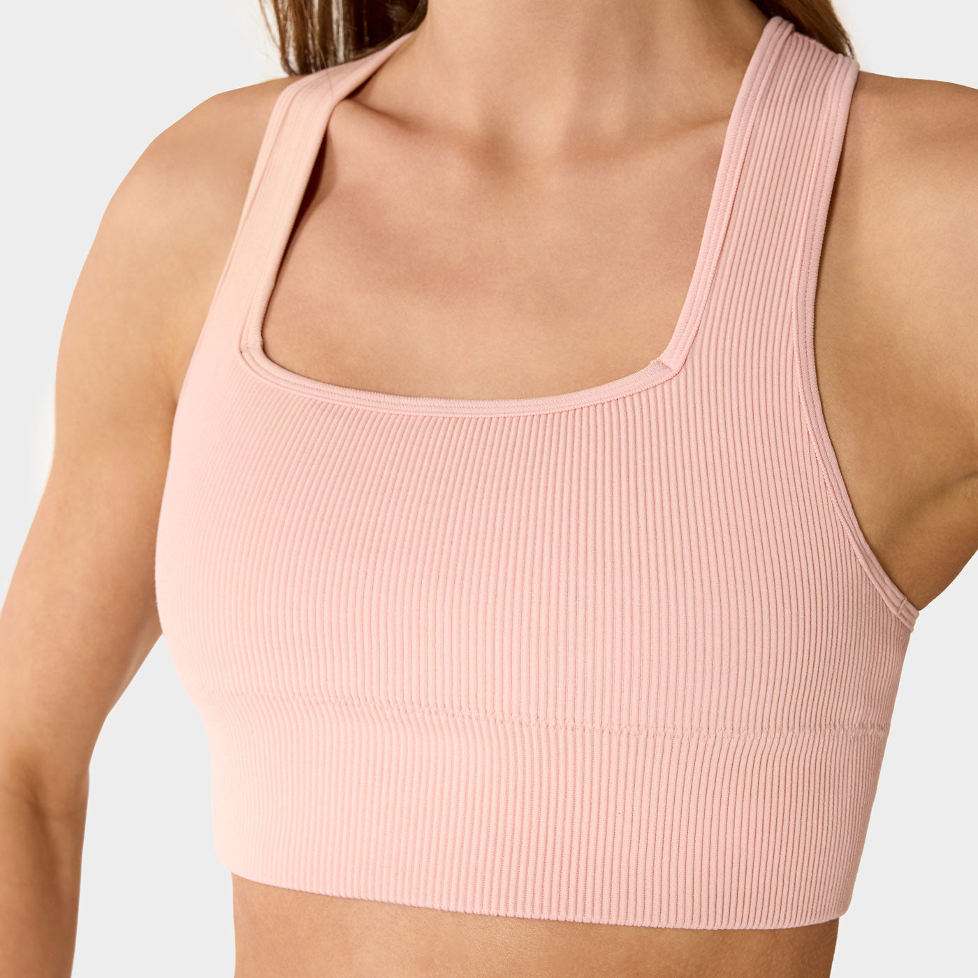 Tavi W Seamless Racerback Rib Bra BALLET PINK