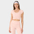 Tavi W Seamless Ruched Rib Tee BALLET PINK