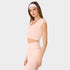Tavi W Seamless Ruched Rib Tee BALLET PINK