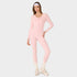 Tavi W Fitted Ribbed Cardigan BALLET PINK