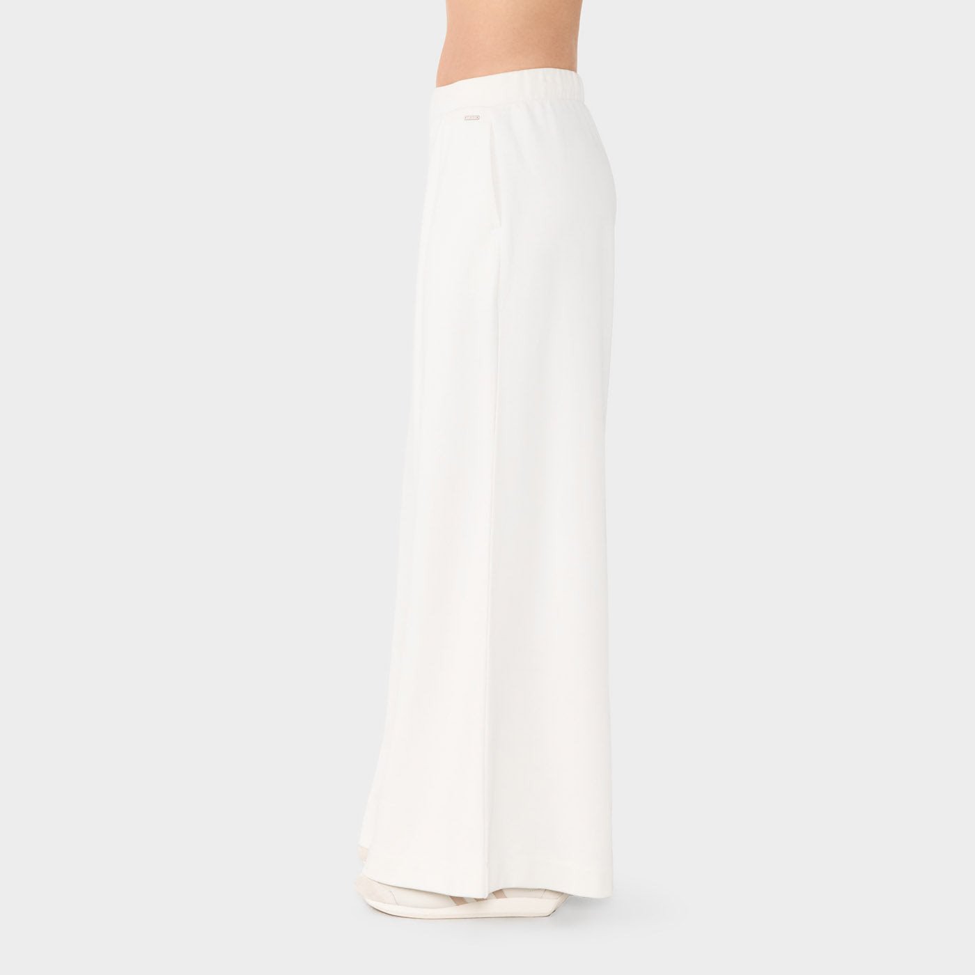 Tavi W French Terry Wide Leg Sweatpant COCONUT