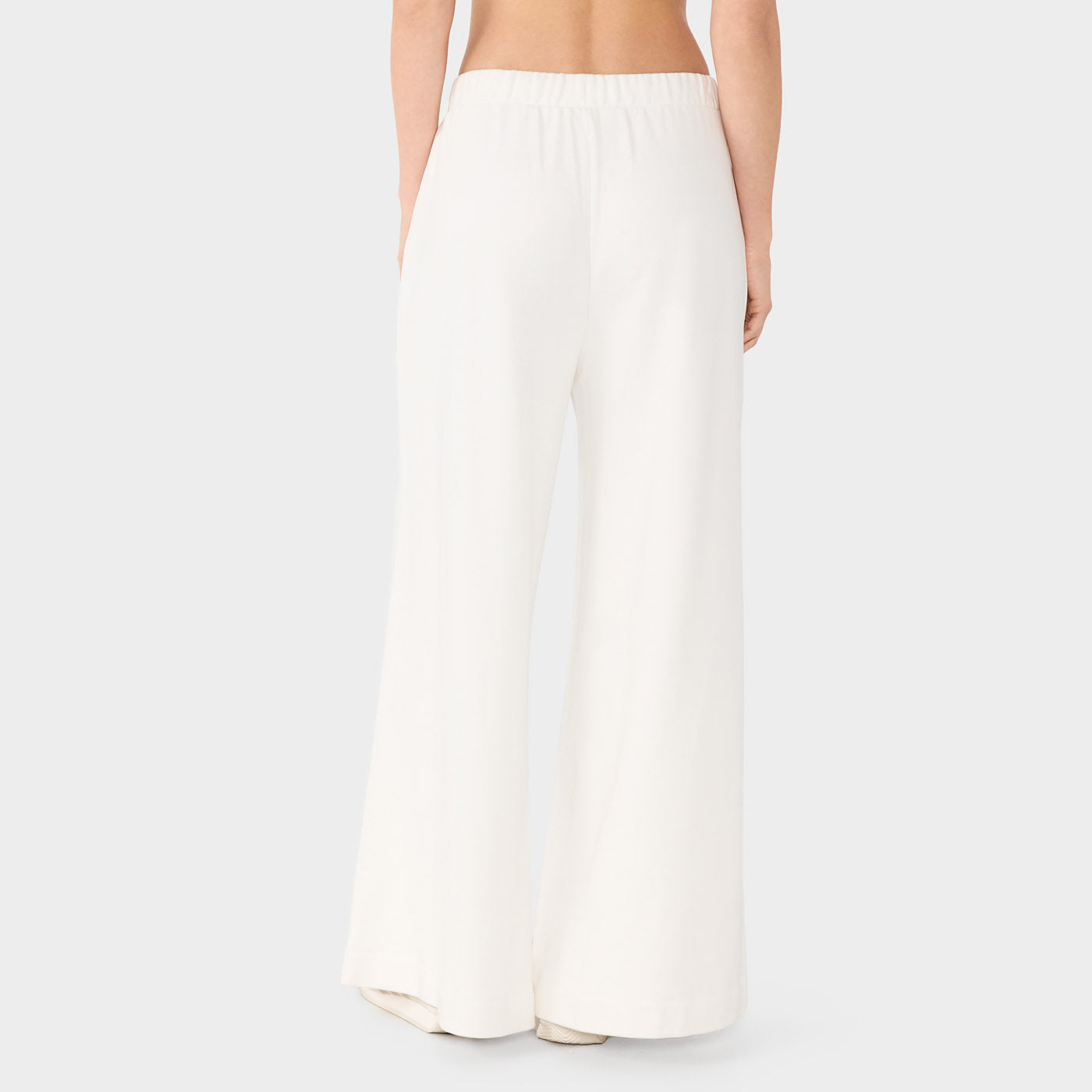 Tavi W French Terry Wide Leg Sweatpant COCONUT