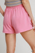 Umgee W Jacquard Knit Short PINK