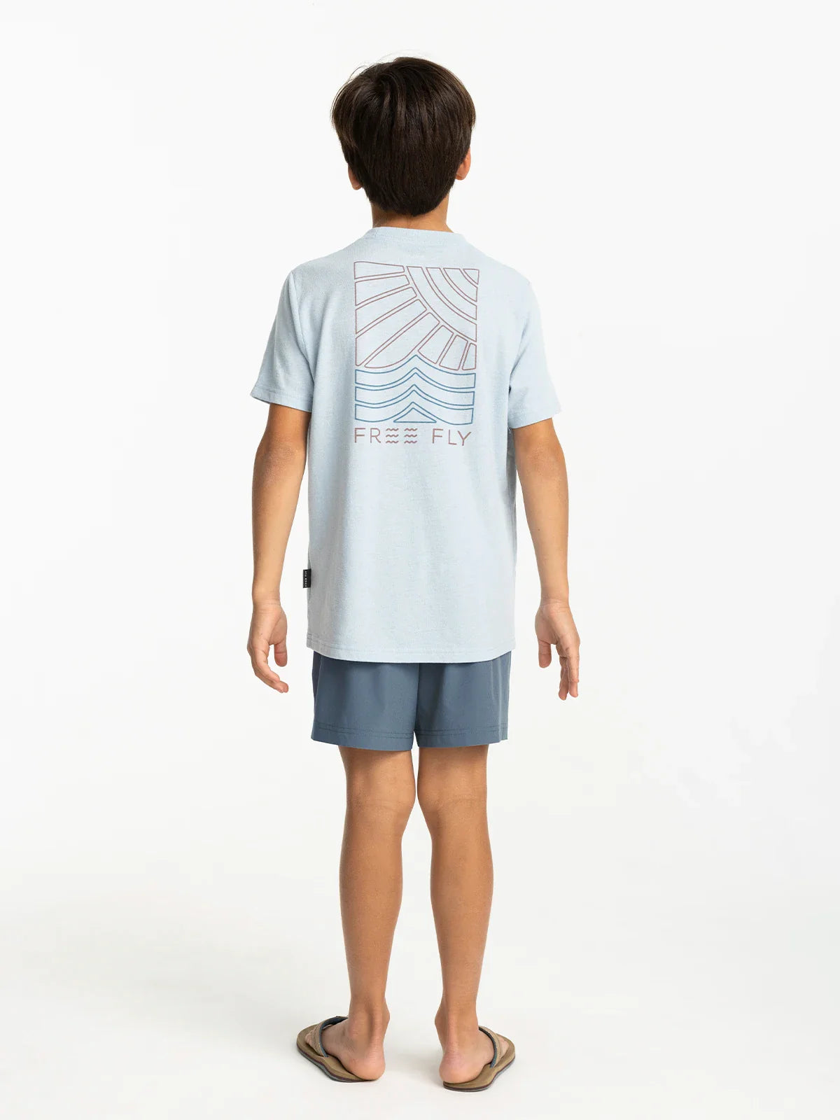 Free Fly Youth Breeze Short PACIFIC BLUE
