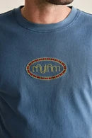 Rhythm M SS Botanica Vintage T-Shirt NAVY