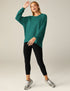 Beyond Yoga W Saturday Oversized Pullover LUNAR TEAL