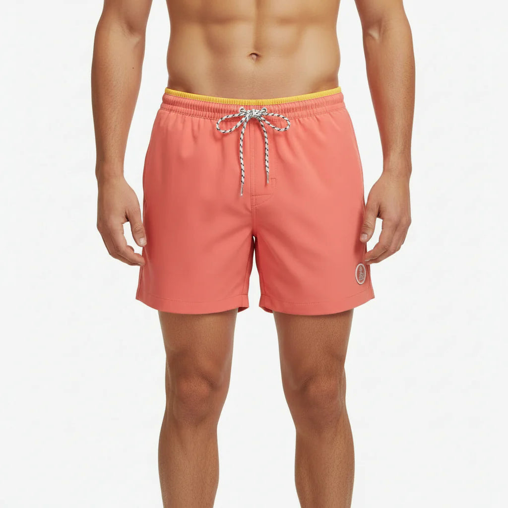 Chubbies M 5.5" Swim Trunks 2in1 Liner PEACH PERFECT