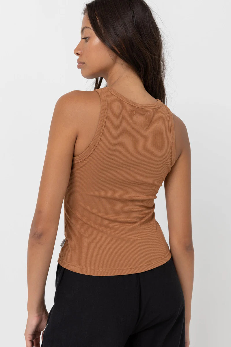 Rhythm W Classic Tank Top CARAMEL