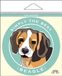 Paper Russells Car Magnet BEAGLE