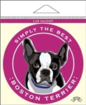 Paper Russells Car Magnet BOSTON TERRIER