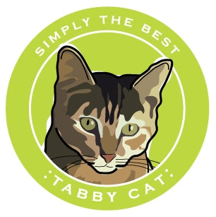 Paper Russells Car Magnet TABBY