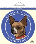 Paper Russells Car Magnet CHIHUAHUA