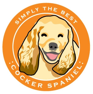 Paper Russells Car Magnet COCKER SPANIEL