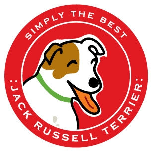 Paper Russells Car Magnet JACK RUSSELL
