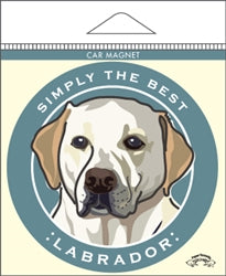 Paper Russells Car Magnet LABRADOR 608