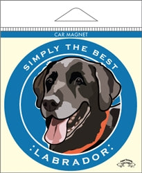 Paper Russells Car Magnet LABRADOR 609