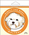 Paper Russells Car Magnet MALTESE