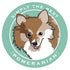 Paper Russells Car Magnet POMERANIAN