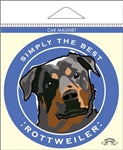 Paper Russells Car Magnet ROTTWEILER