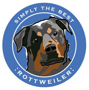 Paper Russells Car Magnet ROTTWEILER