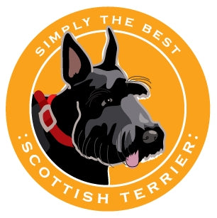 Paper Russells Car Magnet SCOTTISH TERRIER
