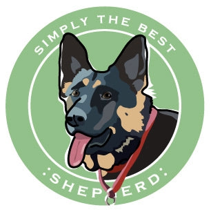 Paper Russells Car Magnet SHEPHERD