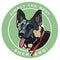 Paper Russells Car Magnet SHEPHERD