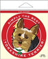 Paper Russells Car Magnet YORKSHIRE TERRIER