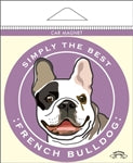 Paper Russells Car Magnet FRENCH BULLDOG