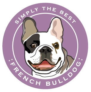 Paper Russells Car Magnet FRENCH BULLDOG