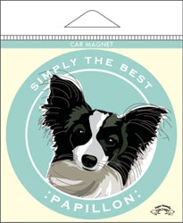 Paper Russells Car Magnet PAPILLON