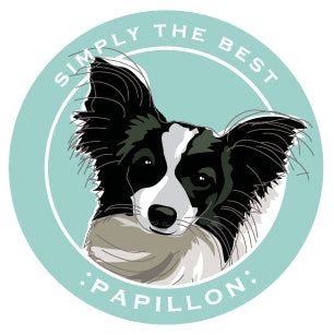Paper Russells Car Magnet PAPILLON