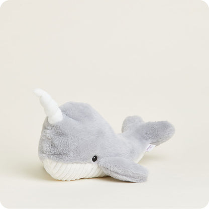 Warmies Narwhal GRAY/WHITE