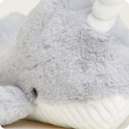 Warmies Narwhal GRAY/WHITE