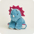 Warmies Triceratops BLUE/RED