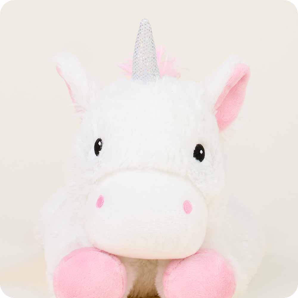 Warmies Laydown Unicorn WHITE