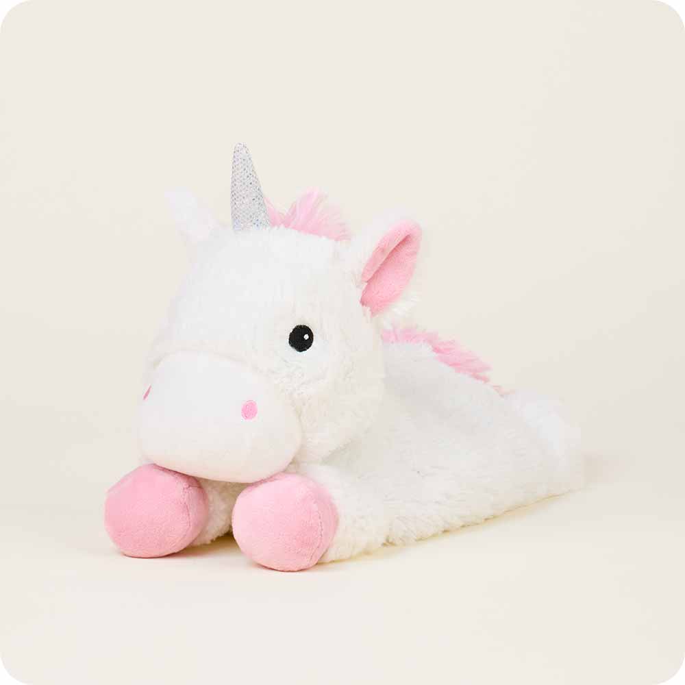 Warmies Laydown Unicorn WHITE